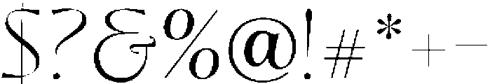 BITORIA - Reguler Regular otf (400) Font OTHER CHARS