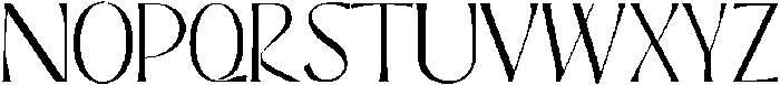BITORIA - Reguler Regular otf (400) Font UPPERCASE