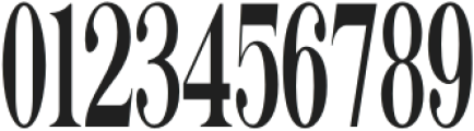 Bia Serif High Semi Bold Ultra Condensed otf (600) Font OTHER CHARS