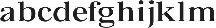 Bia Serif Low Medium Expanded otf (500) Font LOWERCASE