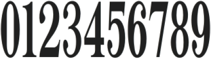 Bia Serif Low Semi Bold Ultra Condensed otf (600) Font OTHER CHARS