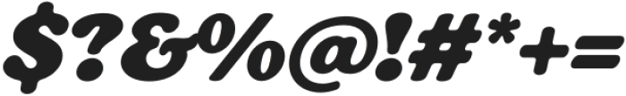 Biago Black Italic otf (900) Font OTHER CHARS