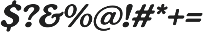Biago Semi Bold Italic otf (600) Font OTHER CHARS