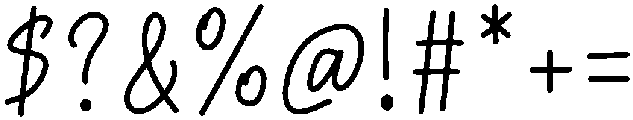 Bianca Regular otf (400) Font OTHER CHARS