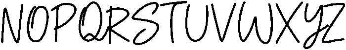Bianca Regular otf (400) Font UPPERCASE