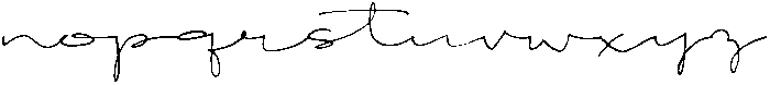 Bianca otf (400) Font LOWERCASE