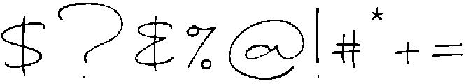 Bianca otf (400) Font OTHER CHARS