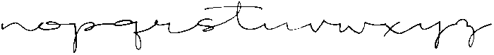 Bianca otf (400) Font LOWERCASE