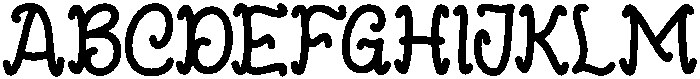 Bianglala otf (400) Font UPPERCASE