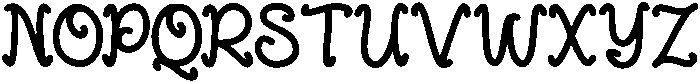 Bianglala otf (400) Font UPPERCASE