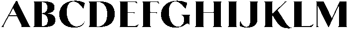 Biarritz Black otf (900) Font UPPERCASE