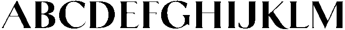 Biarritz Bold otf (700) Font UPPERCASE