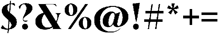 Biarritz Extra Bold otf (700) Font OTHER CHARS