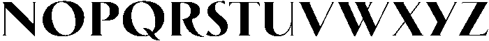 Biarritz Extra Bold otf (700) Font UPPERCASE