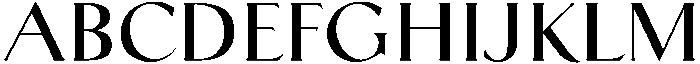 Biarritz Medium otf (500) Font UPPERCASE