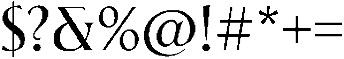 Biarritz Regular otf (400) Font OTHER CHARS