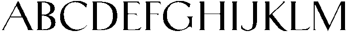 Biarritz Regular otf (400) Font UPPERCASE