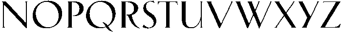 Biarritz Regular otf (400) Font UPPERCASE