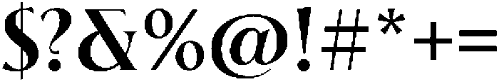 Biarritz Semi Bold otf (600) Font OTHER CHARS