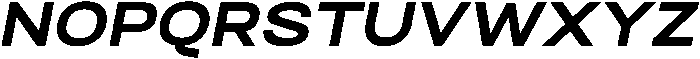 Biarty Bold Oblique otf (700) Font UPPERCASE
