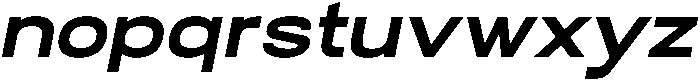 Biarty Bold Oblique otf (700) Font LOWERCASE