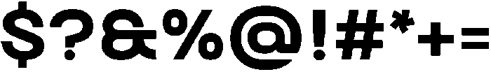 Biarty Bold otf (700) Font OTHER CHARS
