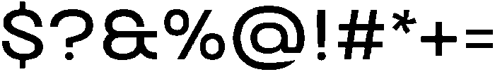 Biarty Medium otf (500) Font OTHER CHARS