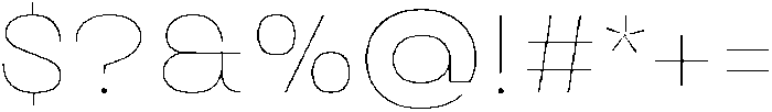 Biarty Variable ttf (400) Font OTHER CHARS
