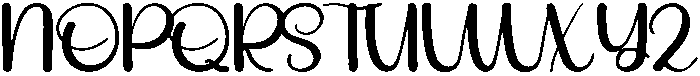 Bible Regular otf (400) Font UPPERCASE