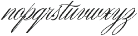 Bibliophile Script Regular otf (400) Font LOWERCASE