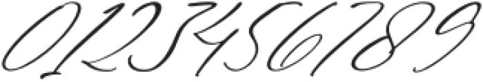 Bidalari Hearter Italic otf (400) Font OTHER CHARS