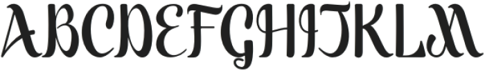 Biduan Regular otf (400) Font UPPERCASE