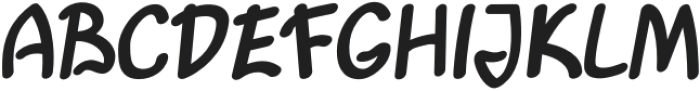 BiemoyRegular otf (400) Font UPPERCASE