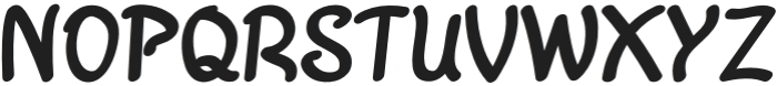 BiemoyRegular otf (400) Font UPPERCASE