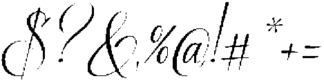 Biframes Italic otf (400) Font OTHER CHARS