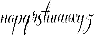 Biframes Italic otf (400) Font LOWERCASE