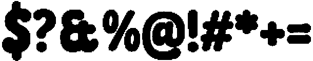 Big Berry Regular otf (400) Font OTHER CHARS