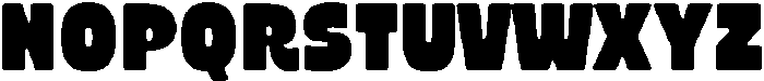 Big Chunko Regular otf (400) Font LOWERCASE