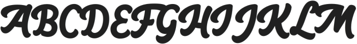 Big Fish Black otf (900) Font UPPERCASE