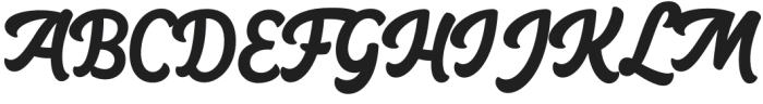 Big Fish Regular otf (400) Font UPPERCASE