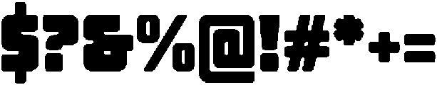 Big Hoglet Regular ttf (400) Font OTHER CHARS
