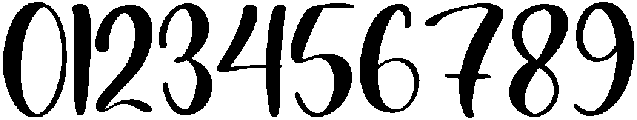 Big Love Regular otf (400) Font OTHER CHARS