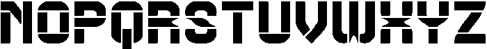 Big Space Bold otf (700) Font UPPERCASE