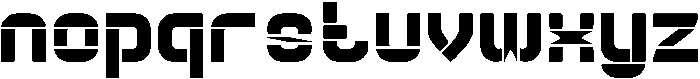 Big Space Bold otf (700) Font LOWERCASE