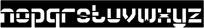 Big Space-Inverse otf (400) Font LOWERCASE
