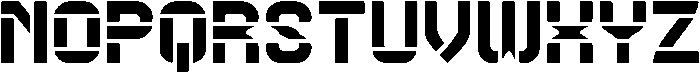 Big Space otf (400) Font UPPERCASE