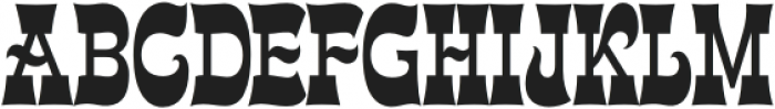 Big Sur Condensed otf (400) Font UPPERCASE