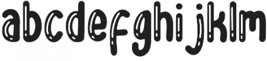 BigBro Regular otf (400) Font LOWERCASE