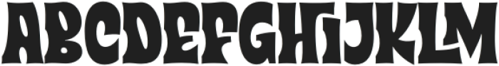 BigTiki-Regular otf (400) Font UPPERCASE