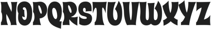 BigTiki-Regular otf (400) Font UPPERCASE